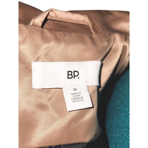 BP. Lightweight Jacket Men’s Medium Shiny Gold Skeleton Hand Windbreaker Button - Picture 2 of 7